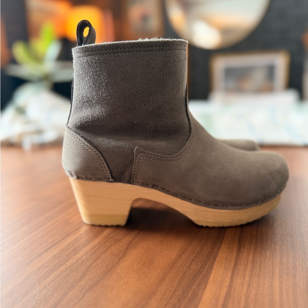 No. 6 Shearling Clog Boots